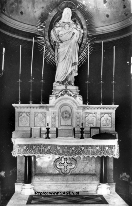 Altar der neuen Andreas Hofer Kapelle, St. Leonhard, Passeiertal