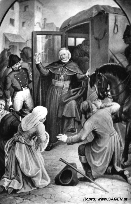 Landesverweisung des Fürstbischofs von Trient 24. Oktober 1807