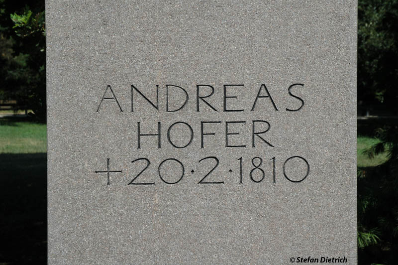 Hinrichtungsort in Mantua, hier wurde Andreas Hofer am 20. Februar 1810 erschossen © Stefan Dietrich