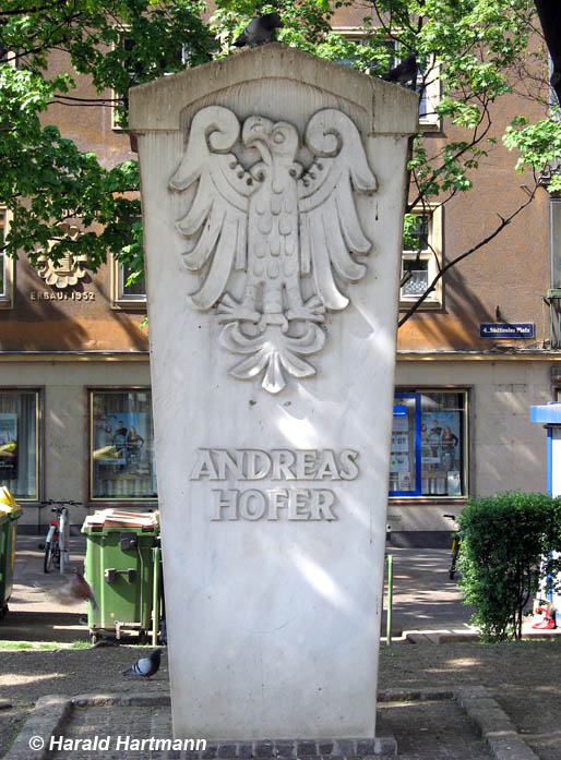 Andreas-Hofer-Denkmal, Wien, Südtirolerplatz © Harald Hartmann