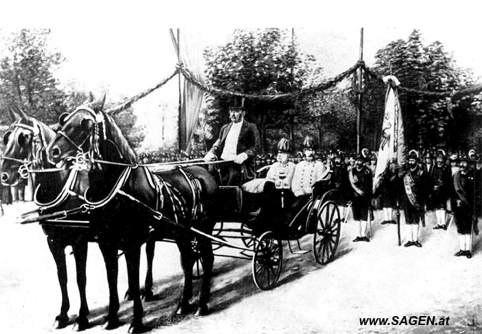 1899: Kaiserbesuch im Passeier