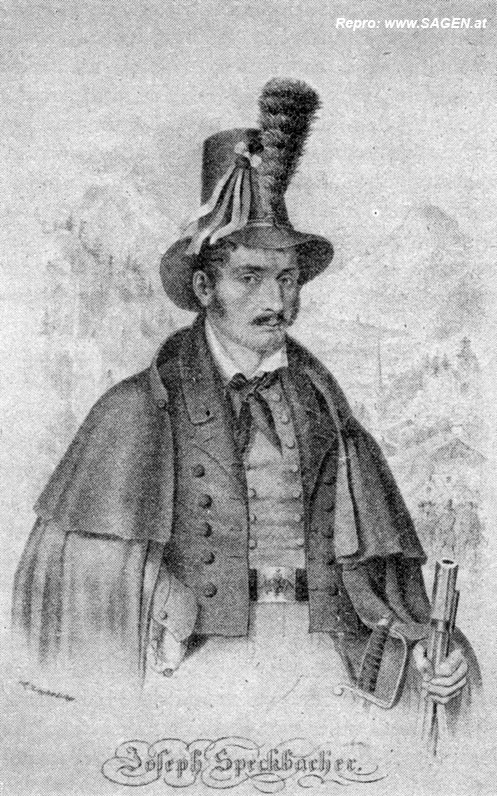 Schützenmajor Josef Speckbacher