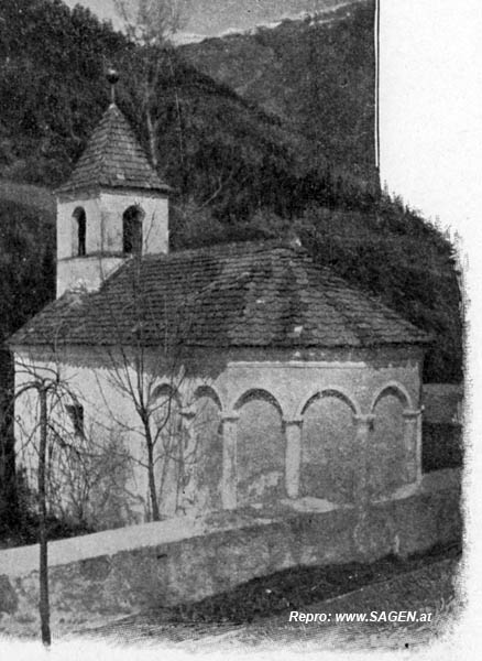 Old chapel near Hofer's house