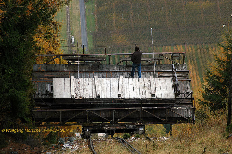 Siegerbild SAGEN.at-Fotowettbewerb November 2008 "Eisenbahn" - Marmorbahn Laas, Südtirol