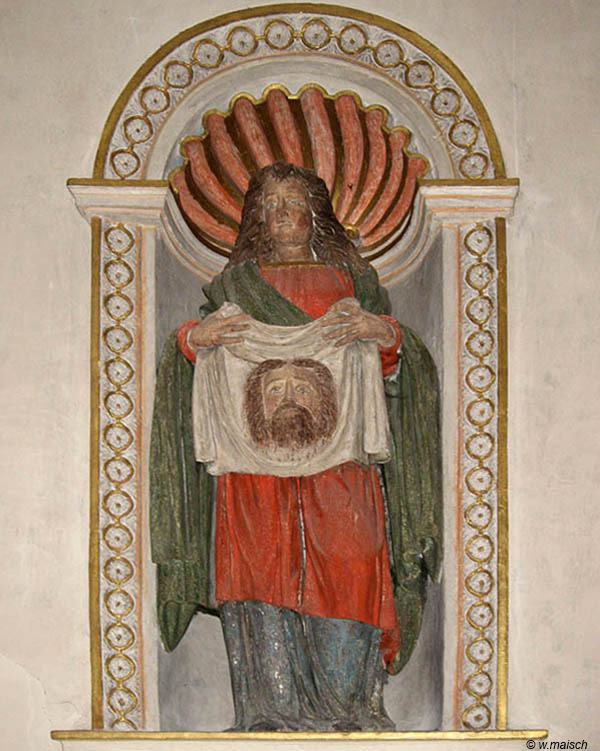 Veronika-Statue (um 1640) in der Kirche S. Maria Assunta in Locarno