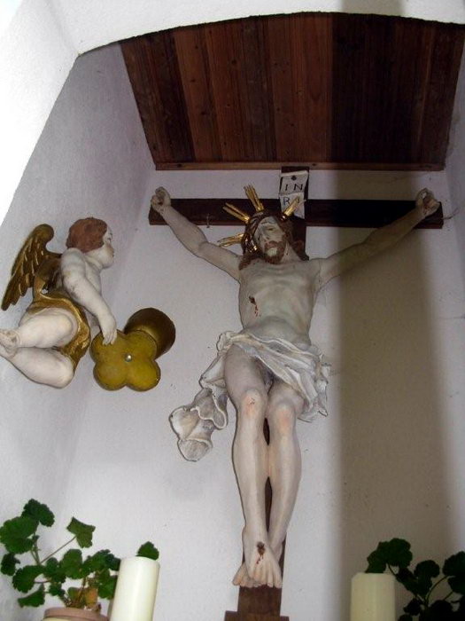 Kruzifix der Bründlkapelle © Elfriede Hochher