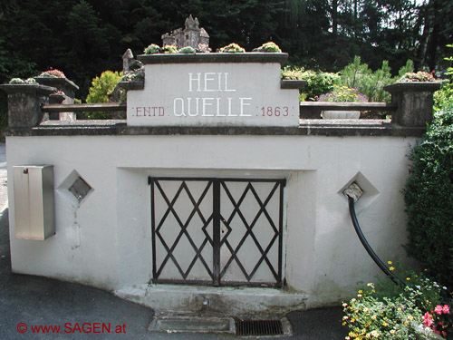 Heilquelle Bad Mehrn, Brixlegg  © www.SAGEN.at