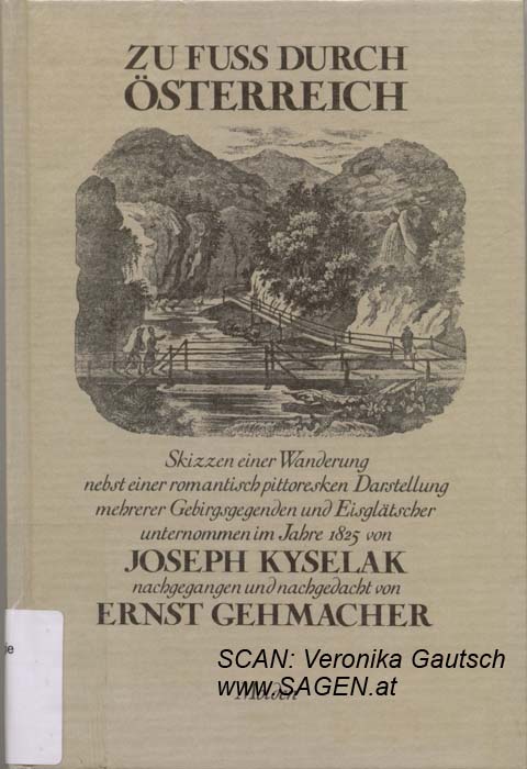 Reiseliteratur: Kysalek, 1825; © Digitalisierung: Veronika Gautsch, www.SAGEN.at