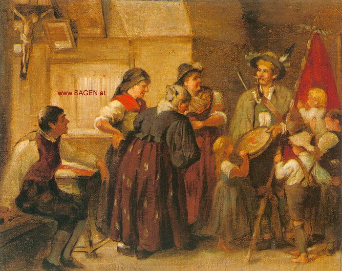 Schützenkönig, Tiroler Schützen, Franz von Defregger