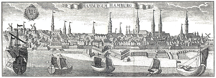 Hamburg um 1710, Johann Christoph Hafner