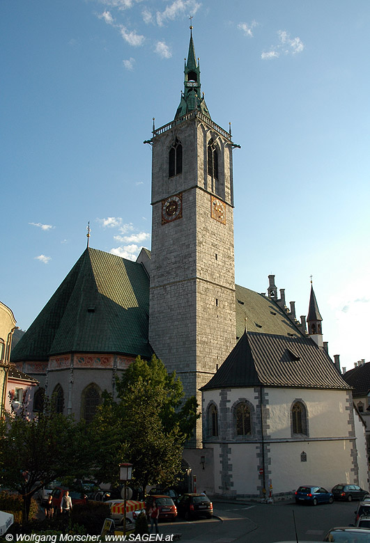 Pfarrkirche Unserer Lieben Frau Maria Himmelfahrt, Schwaz, Tirol © Wolfgang Morscher