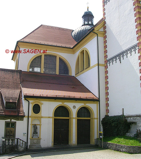 Außenansicht Annenkapelle, Füssen © Berit Mrugalska