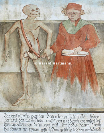 Der Tod und der Jurist, Metnitzer Totentanz © Harald Hartmann