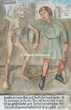 Der Tod und der Bauer, Metnitzer Totentanz © Harald Hartmann